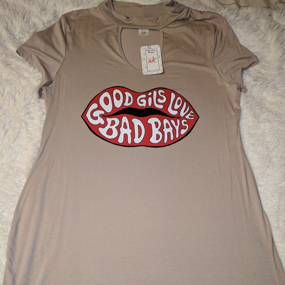 💋"Good Girls Love Bad Bays" dress or tunic. 💋